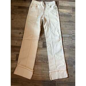 Love Trends Cream Jeans Size 0
